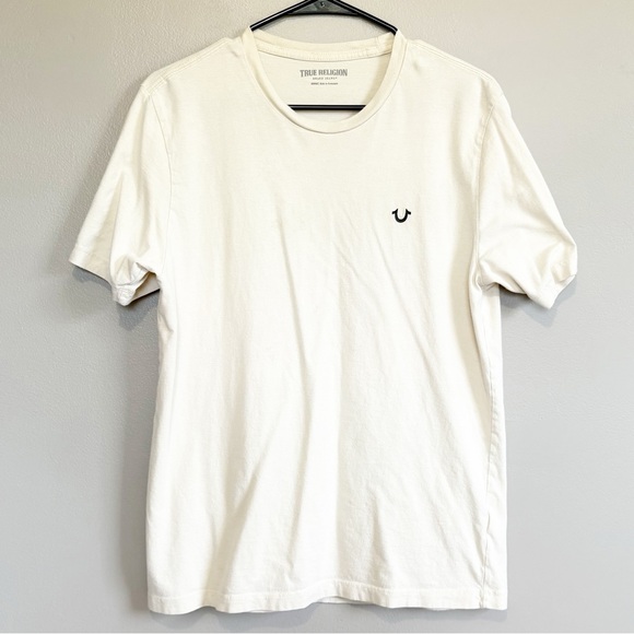 TRUE RELIGION Y2K Short Sleeve Graphic Tee Men’s Medium - Picture 1 of 9